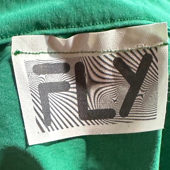 Green Statement Collar Caftan w/ Silk Floral Kimono Pattern - Picture 8 of 10